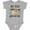 AC-Heather Grey, variant on My Titi Loves Me with Sloth and Hearts Boys or Girls Baby Bodysuit