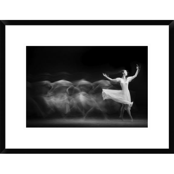 Global Gallery Yudhistira Yogasara 'S L O W' Framed Wall Art