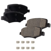 Brake Pad Set Compatible with 2008-2012 Jeep Liberty 2007-2011 Dodge Nitro 6Cyl 4Cyl 3.7L 4.0L 1.4L Rear