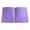 A3-Purple, variant on Plastic Folders With Pockets Plastic Pocket Folders with Prongs, 2 Pocket Folders 3 Prong Folders, Colored Plastic Poly Heavy Duty Folders with Prongs for School Office, Letter Size(Purple)