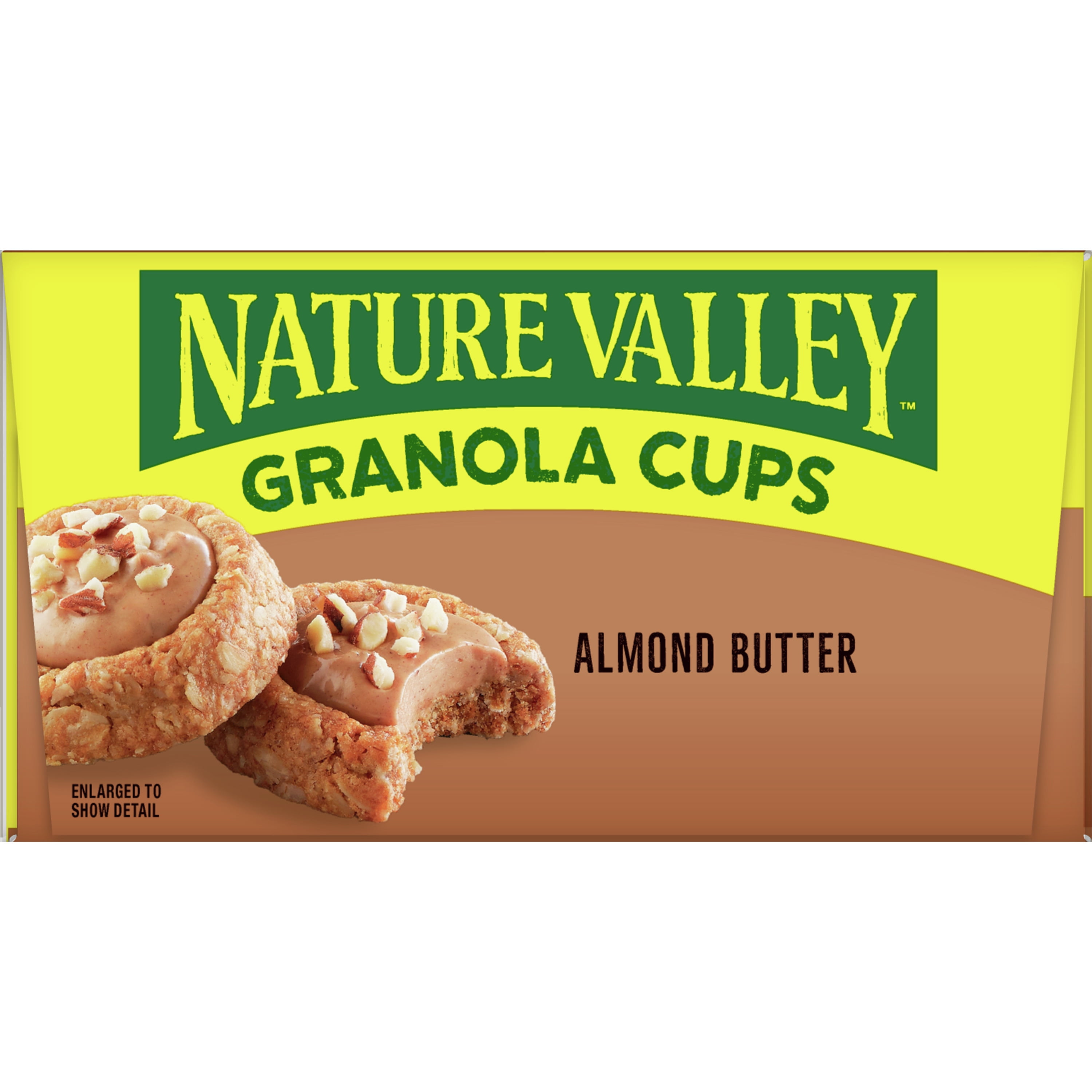 Nature Valley Granola Cups, Almond Butter, Snack Pouches, 12 ct, 24