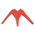 thumbnail image 2 of Ropa para figuras de acción a escala 1:6, ropa en miniatura para muñecas BJD, trajes de baño, Rojo anaranjado, 2 of 9