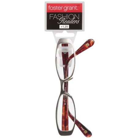 Foster Grant: Fashion Readers +1.25 Glasses, 1 ct