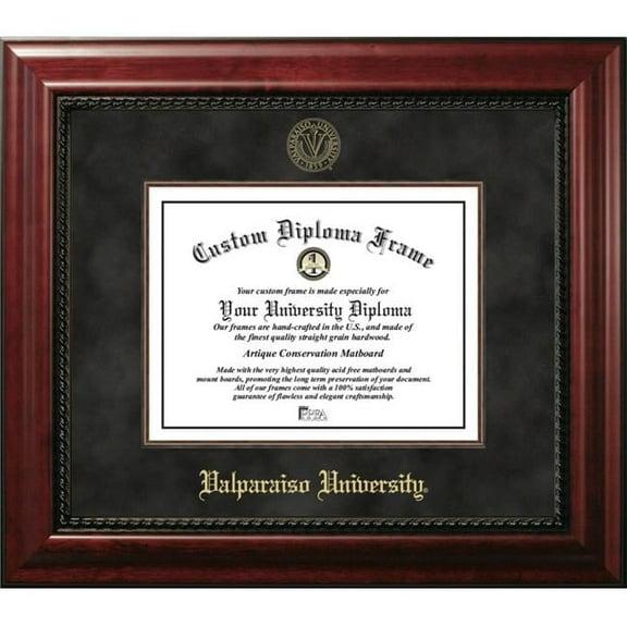Campus Images IN991EXM-108 8 x 10 in. Valparaiso University Executive Diploma Frame