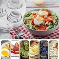 thumbnail image 3 of 3 In 1 Egg Slicer For Hard Boiled Eggs, Strawberry Slicer Grape Cutter, 2025 Stainless Steel Dicer Egg Slicer Dishwasher Safe, Fruit Cutter For Egg, 3 of 5