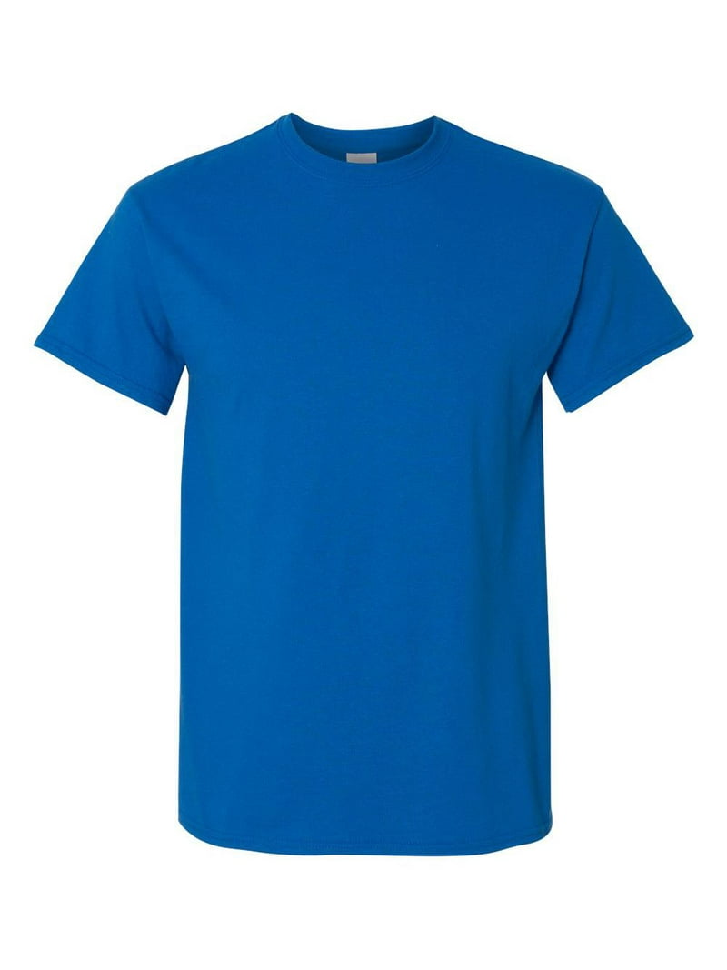 Gildan Heavy Cotton T-Shirt, Neon Blue, 3XL, 100% Cotton, 5.3 oz
