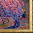 thumbnail image 2 of A Brain is Ram with Verona Gold Braid Frame 24"X36", 2 of 3