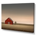 thumbnail image 2 of Designart "Minimalist Country Charm Of The Red Barn" Barn Wall Decor, 2 of 7