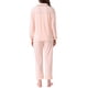 thumbnail image 3 of INSPIRE CHIC Ropa de dormir para mujeres en periodo de lactancia, pijamas de maternidad con botones, conjuntos de loungewear 2XL Rosa, 3 of 6