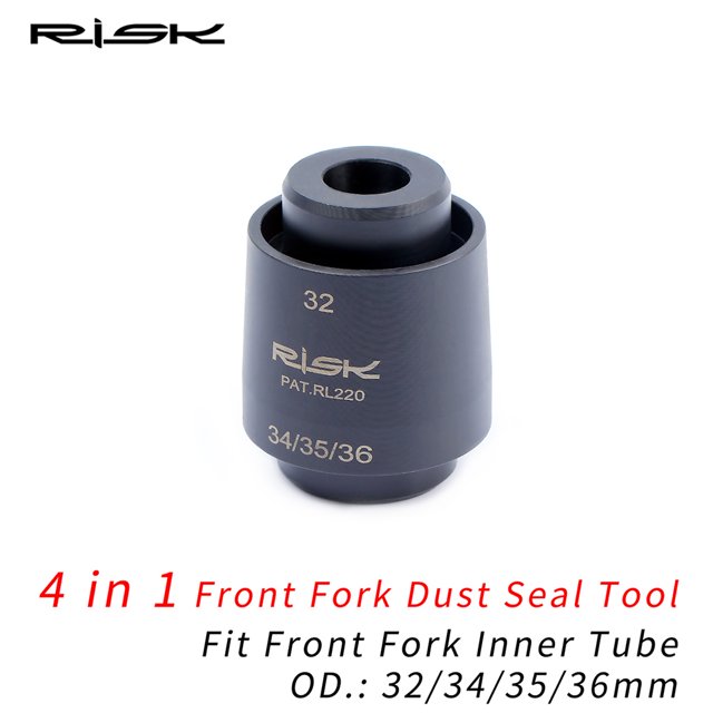 4 in 1 Installation Tool Kit for Fox Rockshox Bike Front Fork Dust Seal 32/34/35/36mm Tube Diameter