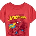 thumbnail image 3 of Marvel Spider-Man - Thwip Sound Effect - Ladies Short Sleeve Graphic T-Shirt, 3 of 5