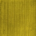 thumbnail image 1 of Ahgly Company Indoor Square Abstract Yellow Contemporary Area Rugs, 5' Square, 1 of 4
