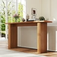 thumbnail image 4 of 60 Inch Wood Console Table, Sofa Table Behind The Couch, Farmhouse Entryway Table for Hallway, Living Room, 4 of 9