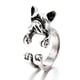 thumbnail image 1 of Moda de moda perro anillo Bulldog anillo abierto para mujeres personalidad joyería decoración de la Abanopi Silver, 1 of 7