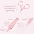 thumbnail image 4 of Kit de manicura para bebé con búho de dibujos animados, sistema de cuidado de uñas para bebé 4 en 1 con estuche bonito, sistema de cuidado para bebé, 4 of 5