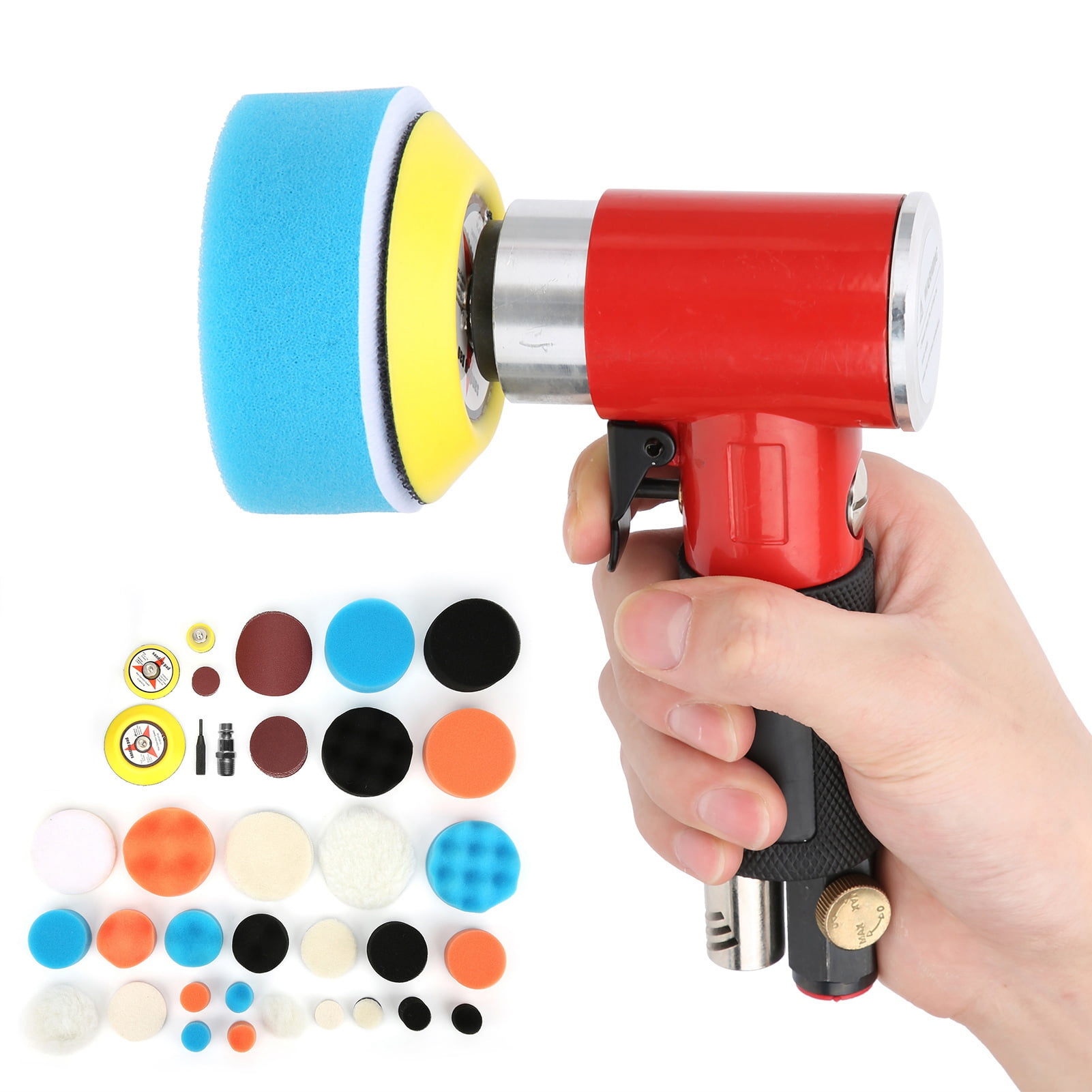 Air Polishing Buffer, 1/419NPT AT1500R48 15000 RPM Pneumatic Sander