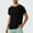 Black, variant on Men's Clothing Dgankt Summer Shirts for Men Men's Athletic Performance Workout Gym Running Short Sleeve Crewneck T-Shirt
