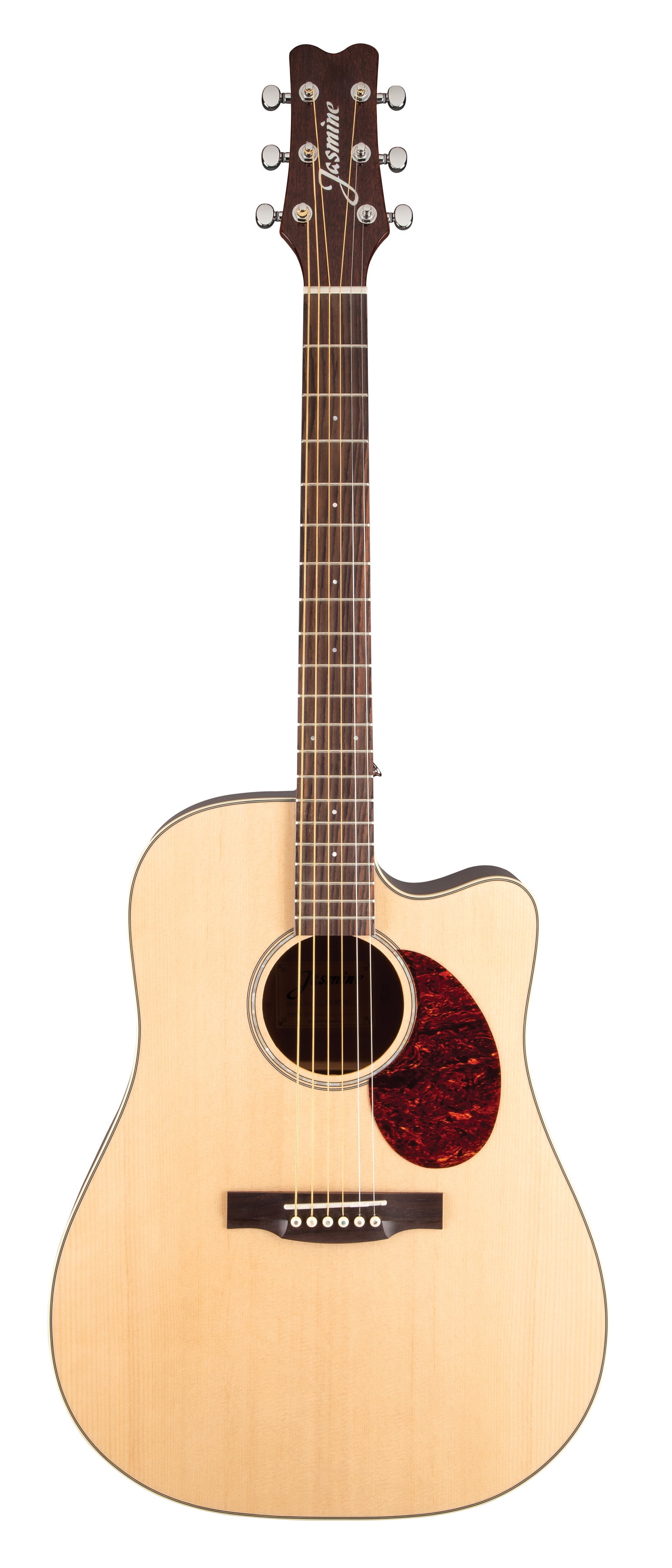 Jasmine JD37CENAT JSeries AcousticElectric Guitar, Natural