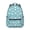 Unicorn and Rainbow, variant on Unicorn and Narwhal Blue Pattern Backpack for School, Cute School Bag with Adjustable Shoulder Straps and Padded Back, 15.3"x11"x7.1"