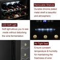 thumbnail image 6 of Ktaxon 1.7cu.ft 16 Bottle Compressor Wine Cooler Freestanding Wine Fridge, Fast Cooling, Low Noise, 6 of 15