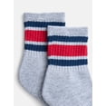 thumbnail image 5 of Weekend Academy Boys Mid Crew Socks, 6-Pack, Sizes S-L, 5 of 10