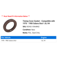 thumbnail image 2 of Timing Cover Gasket - Compatible with 1978 - 1980 Subaru Brat 1.6L H4 1979, 2 of 2