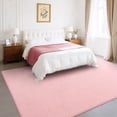 thumbnail image 3 of Area Alfombra B BENRON Soft, 150 x 210 cm, rosa, para sala de estar o dormitorio, 3 of 6