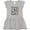 AC-Heather Grey, variant on Inktastic Science is for Girls Girls Toddler Dress