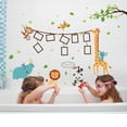 thumbnail image 1 of Vinil Infantil Porta Retratos Bebe Crecimiento Jirafa Sala Dara Baby Syene VinDe184, 1 of 8
