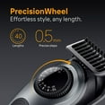 thumbnail image 4 of Braun All-In-One Style Kit Series 5 5471, 8-in-1 Trimmer for Men with Beard Trimmer, Body Trimmer for Manscaping, Hair Clippers & More, Ultra-Sharp Blade, 40 Length Settings, Rechargeable 80-minute Ba, 4 of 12