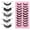 F, variant on Tuscom False Eyelashes 10 Pairs - 3D Natural Faux Mink Lashes, Cruelty-Free & Lightweight for Everyday, Weddings, Parties, Gift for Women