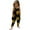 Black, variant on Odeerbi 1-6 Years Toddler Girls Summer Jumpsuit Sunflower Camisole Romper Casual Breathable Comfortable Overalls Strap Bib Overall Pants Playsuit