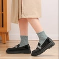 thumbnail image 3 of 5Pairs Women Wool Socks, Thick Soft Wool Socks for Women, Winter Hiking Socks Cozy Socks Warm Socks, 3 of 6