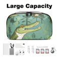 thumbnail image 3 of Crocodile Waterproof Oxford Cloth Storage Box for Hard Drive Bags, Power Cord Box Organizer, Cord Box Organizer - 5.9x9.44x3.14 in., 3 of 6