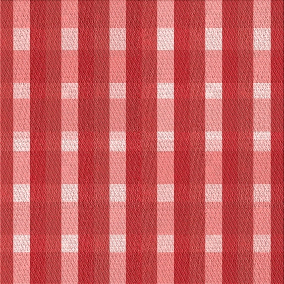 Ahgly Company Indoor Square Patterned Bean Red Area Rugs, 7' Square
