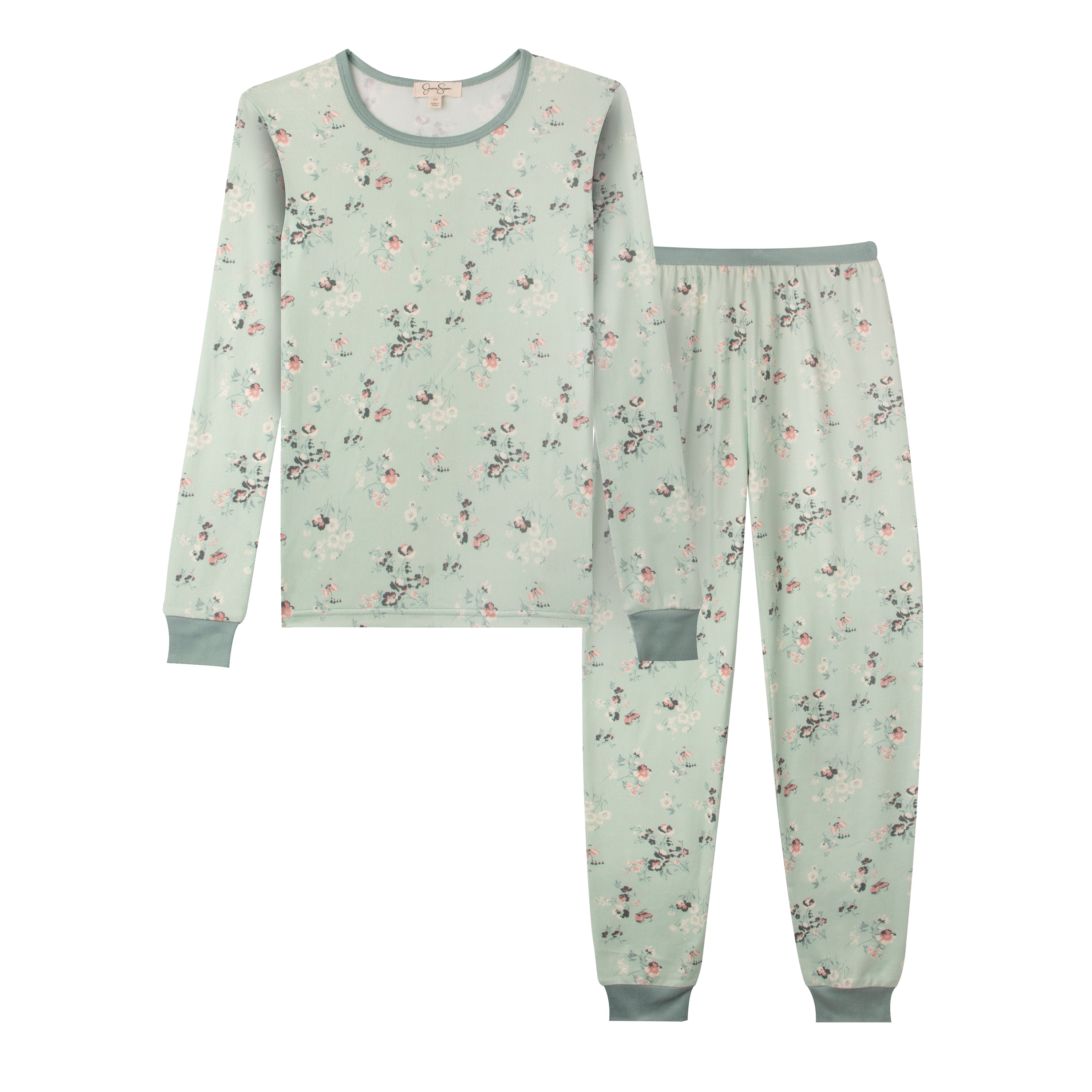 Jessica Simpson Girls Pajama Sets Jasmine Floral Soft Girl PJs ...