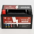 thumbnail image 3 of Battanux YTZ10S-BS Battery & Motorcycle Battery, Sealed SLA/AGM 12Volts8.6Ah, 3 of 7