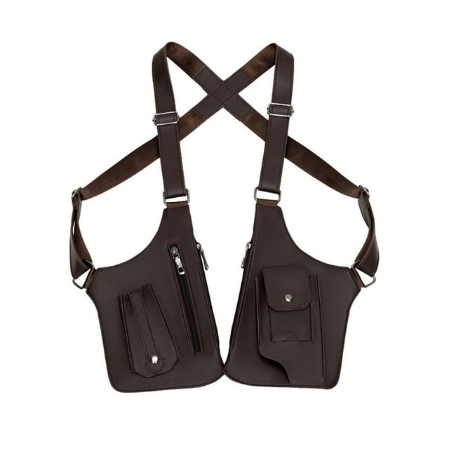 Vaidha Retro Double Shoulder Bag AntiTheft Wallet