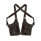 thumbnail image 1 of Bolso bandolera doble antirrobo con correa ajustable | Cartera cruzada de cuero con bloqueo RFID | Bolso bandolera seguro para viajes y actividades al aire libre para hombre y mujer, 1 of 1