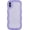 Purple, variant on MYKOMI Compatible with iPhone Xs Max Clear Case,Cute Solid Color Curly Wave Frame Transparent Soft Silicone Anti-Scratch Shockproof Protective Slim Case for Women Girls