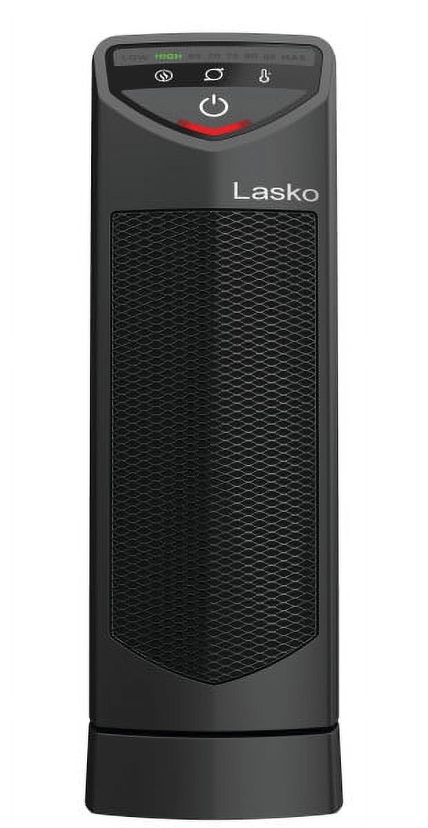 Lasko 1500W 14" Oscillating Ceramic Electric Tower Space Heater