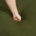 thumbnail image 3 of Firscook 4-in-1 Convertible Sleeper Sofa Bed, No Assembly Corduroy Couch, Foldable King Size Floor Futon for Living Room & Apartment, Green, 3 of 7