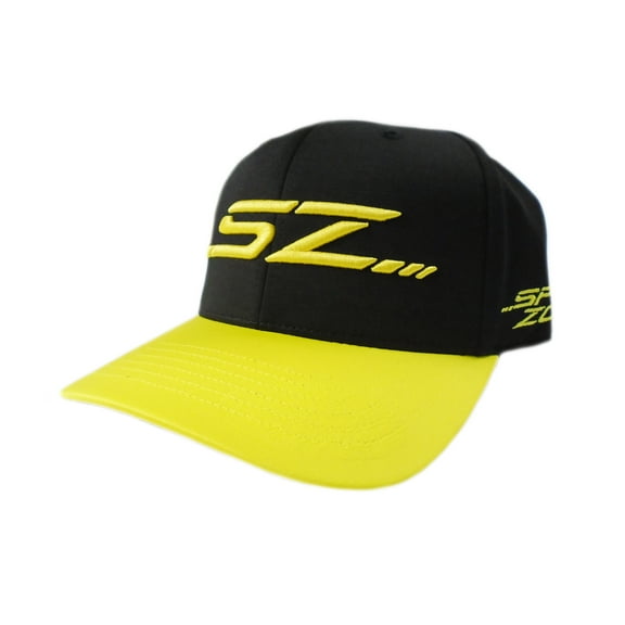 NEW Cobra SpeedZone 110 Black/Yellow Adjustable Snapback Hat/Cap