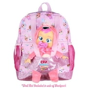 Cry Babies Magic Tears Characters Baby Doll Carrier Dual Compartment Backpack 12