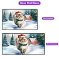 thumbnail image 5 of Hello Winter Ragdoll Frosty Morning Walk Welcome Snowy Christmas Desk Mat Full Keyboard Mouse Pad Cat Lover Kitten Owner Gifts Idea Large Mousepad - 02018, 5 of 5