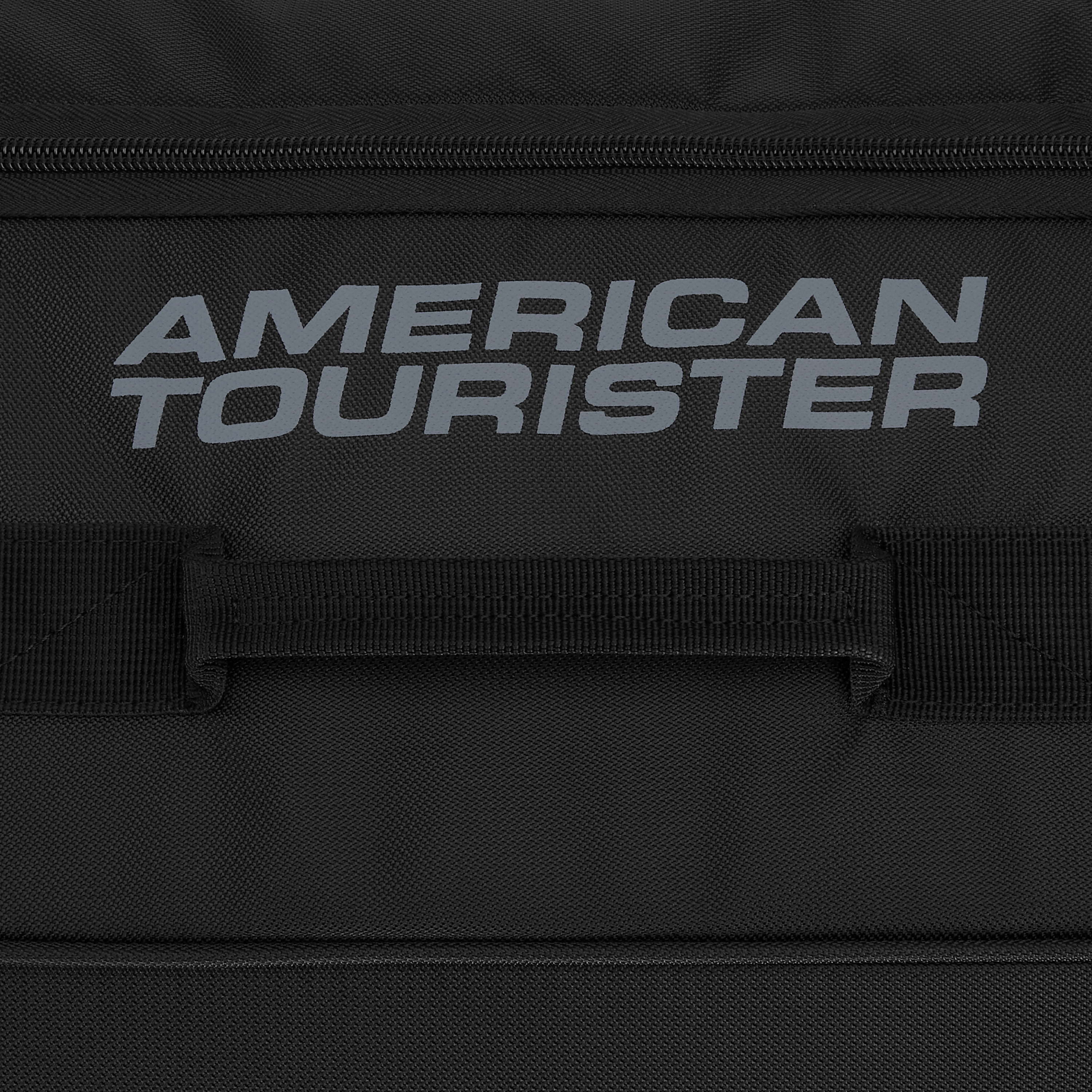 American Tourister Black 28-inch Wheeled Duffel Bag with Drop Bottom Compartment