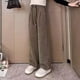 thumbnail image 5 of Cowsor Girl's Wide Leg Sweatpants High Elastic Waist Straight Leg Baggy Jogger Pants with Pocket, 5 of 7