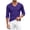 Purple, variant on Rvwovn Men's Long Sleeve V-Neck T-Shirt Soft Breathable Basic Tee Everyday Casual Top
