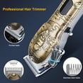 thumbnail image 2 of Professional Large Small Hair Trimmer Set LCD Display All-metal Body Adjustable Space USB Rechargeable, 2 of 7