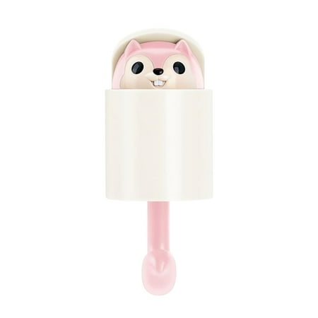 

Cartoon Animals Home Decor Hanging Strong Adhesive Bag Hat Wall Hook Punch Free